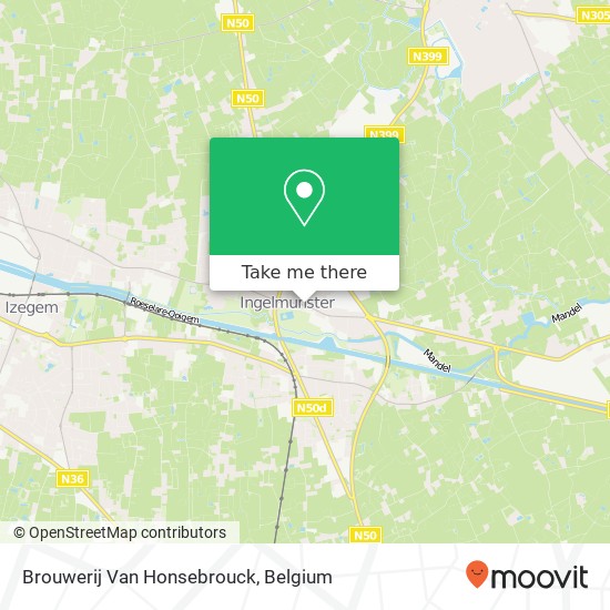 Brouwerij Van Honsebrouck plan