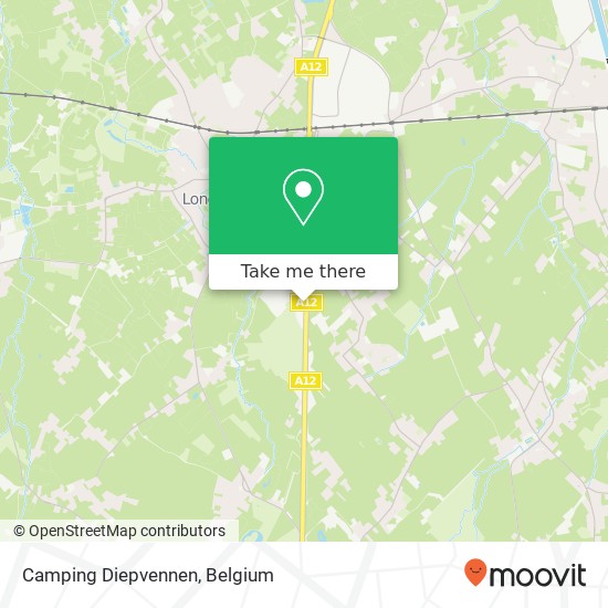 Camping Diepvennen plan