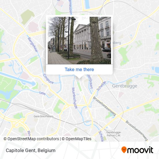 Capitole Gent plan