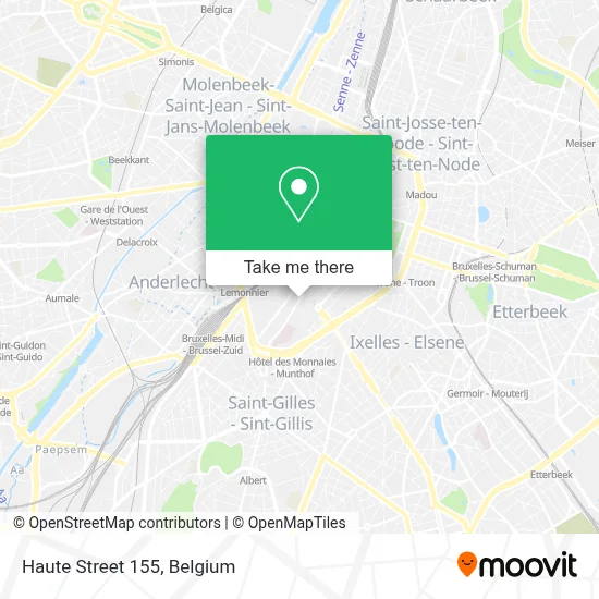 Haute Street 155 map