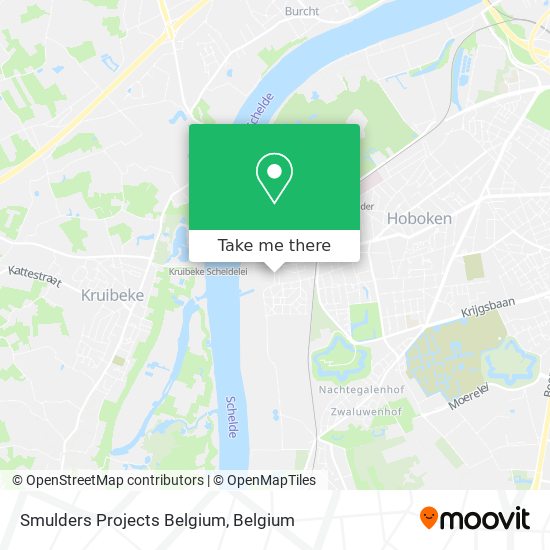 Smulders Projects Belgium map