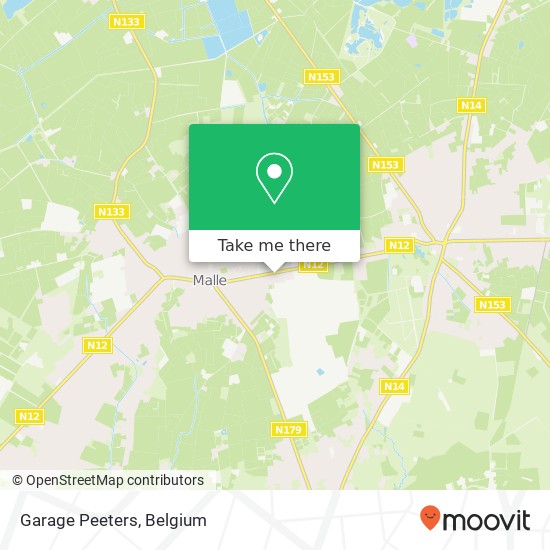 Garage Peeters map