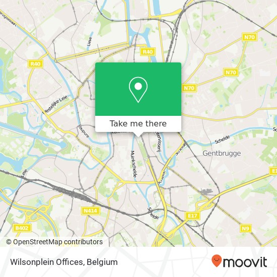 Wilsonplein Offices map