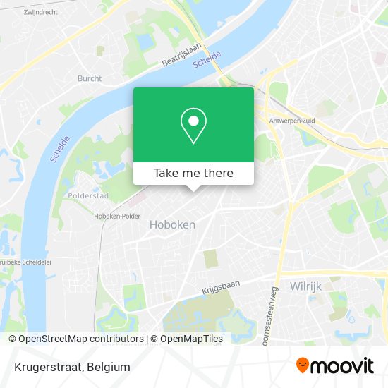 Krugerstraat map