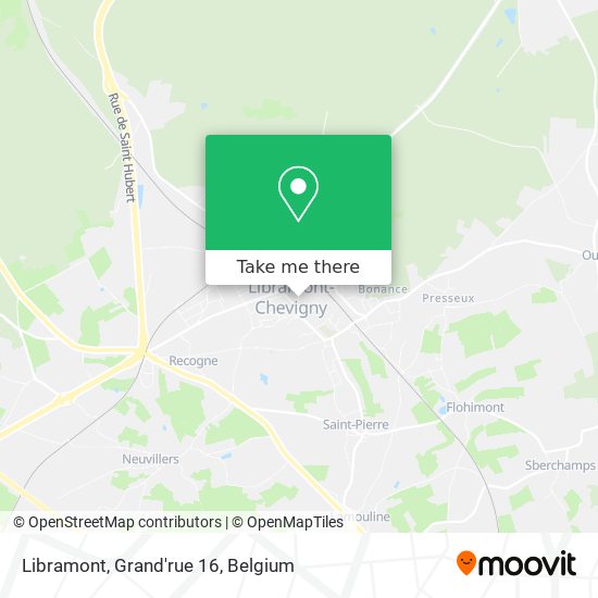 Libramont, Grand'rue 16 plan