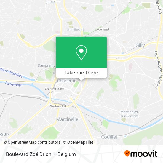 Boulevard Zoé Drion 1 map