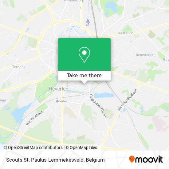 Scouts St. Paulus-Lemmekesveld map