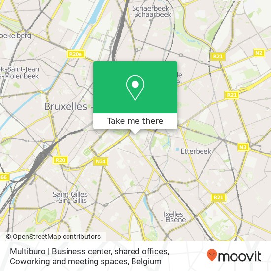 Multiburo | Business center, shared offices, Coworking and meeting spaces plan