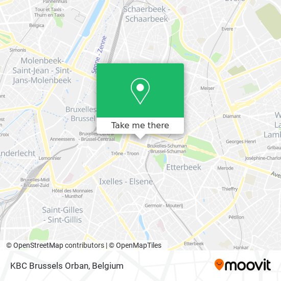 KBC Brussels Orban map