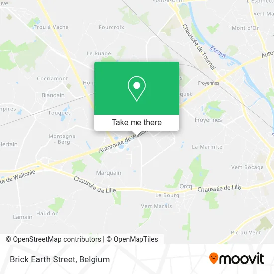 Brick Earth Street map