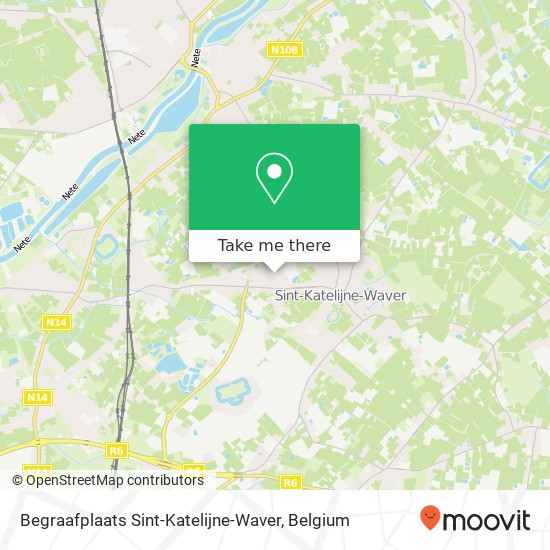 Begraafplaats Sint-Katelijne-Waver map