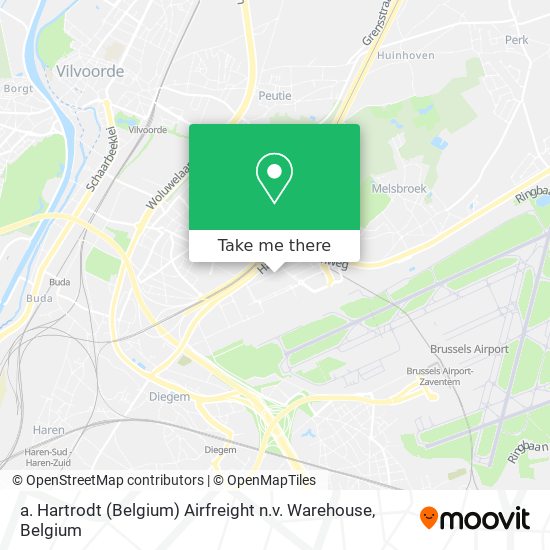 a. Hartrodt (Belgium) Airfreight n.v. Warehouse map