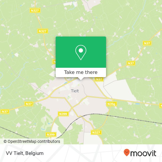 VV Tielt map