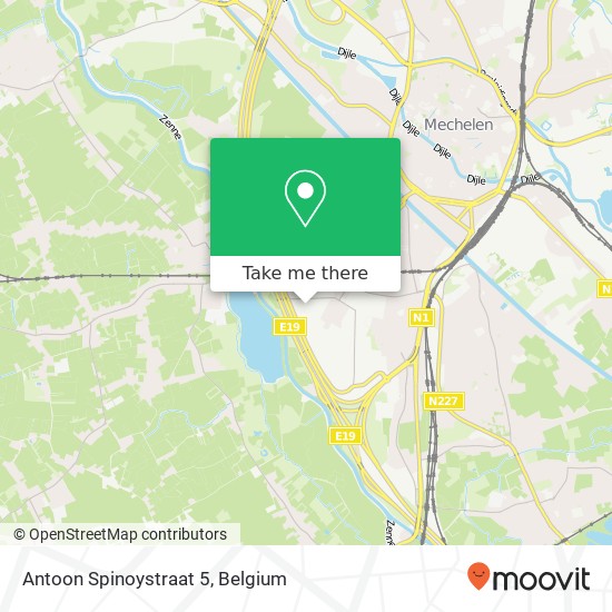 Antoon Spinoystraat 5 map