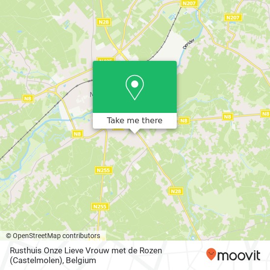 Rusthuis Onze Lieve Vrouw met de Rozen (Castelmolen) map