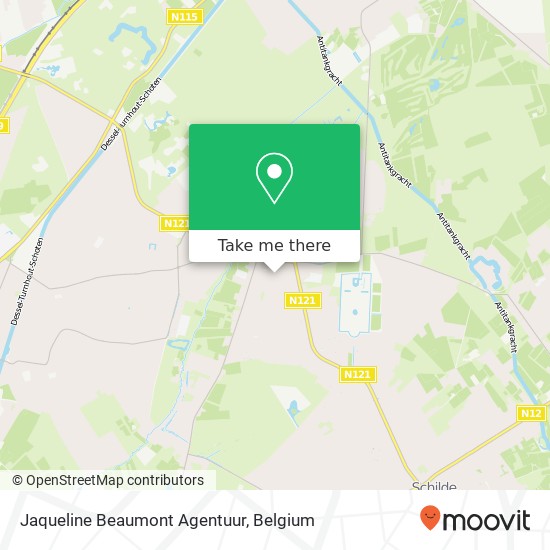 Jaqueline Beaumont Agentuur map