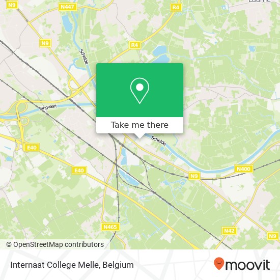 Internaat College Melle map