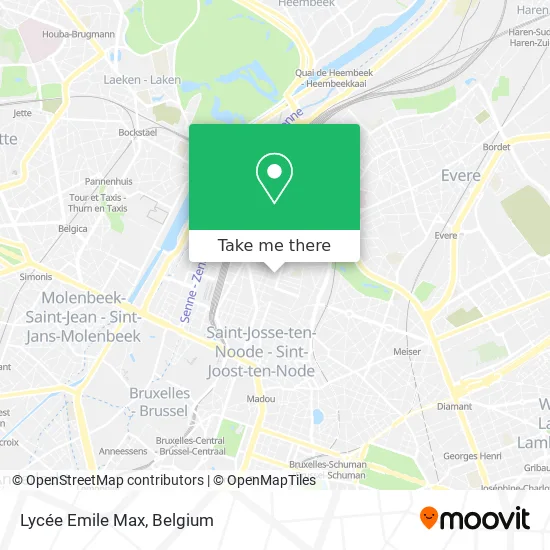 Lycée Emile Max map