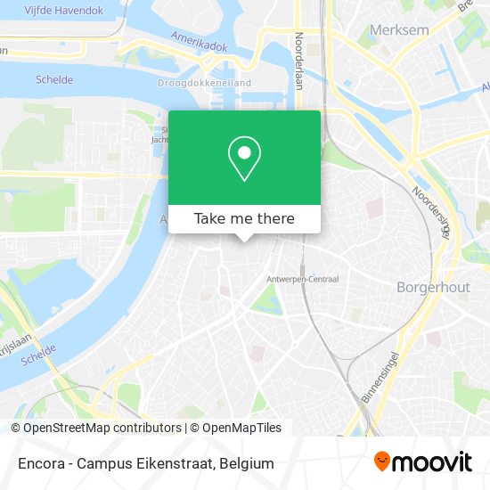 Encora - Campus Eikenstraat map