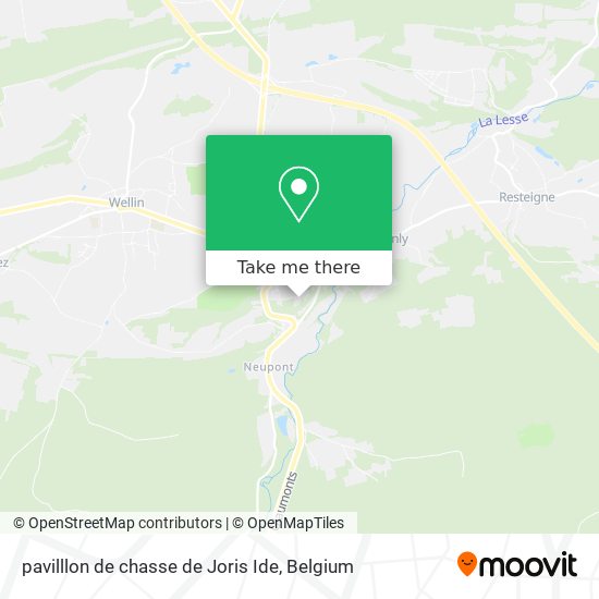 pavilllon de chasse de Joris Ide map