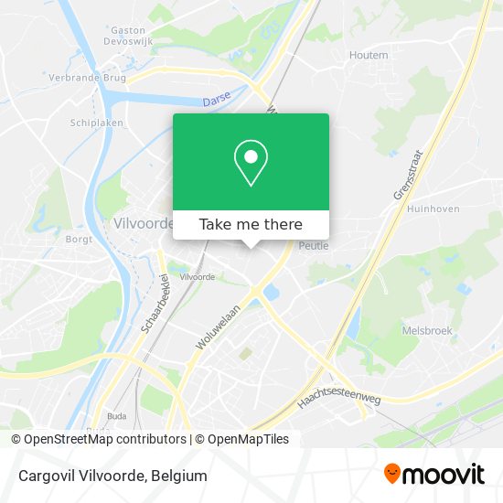 Cargovil Vilvoorde map