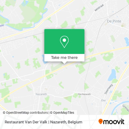 Restaurant Van Der Valk | Nazareth map