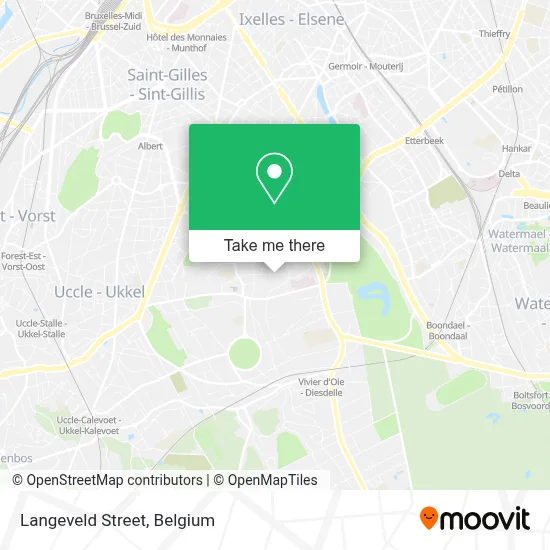 Langeveld Street map