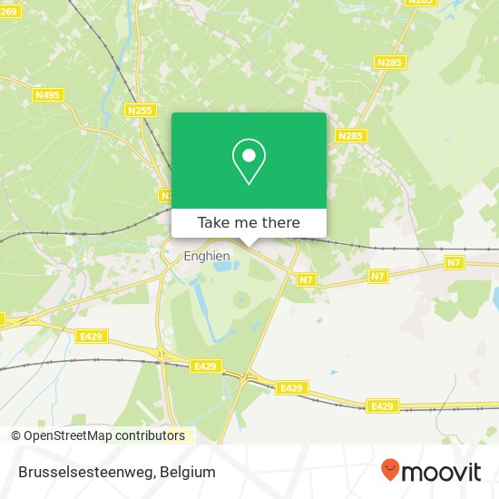 Brusselsesteenweg map