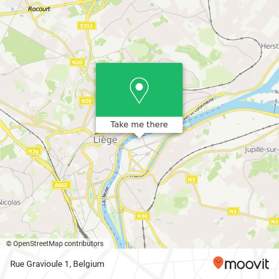 Rue Gravioule 1 map