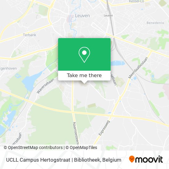 UCLL Campus Hertogstraat | Bibliotheek plan