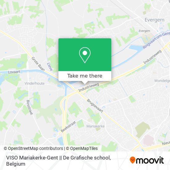 VISO Mariakerke-Gent || De Grafische school map