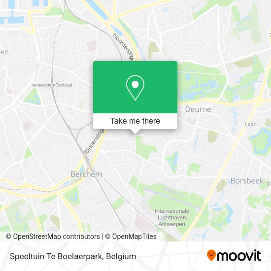 Speeltuin Te Boelaerpark map
