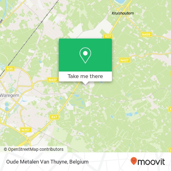 Oude Metalen Van Thuyne map