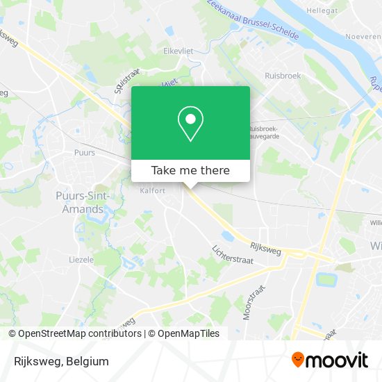 Rijksweg map