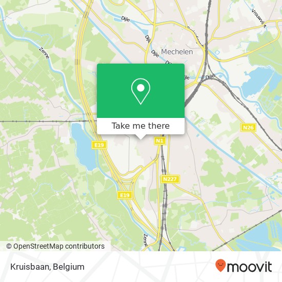 Kruisbaan plan