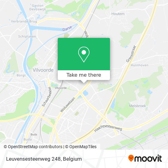 Leuvensesteenweg 248 map