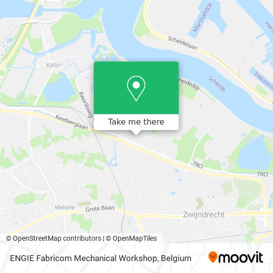 ENGIE Fabricom Mechanical Workshop plan