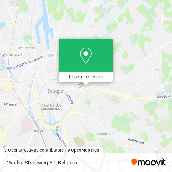 Maalse Steenweg 50 map