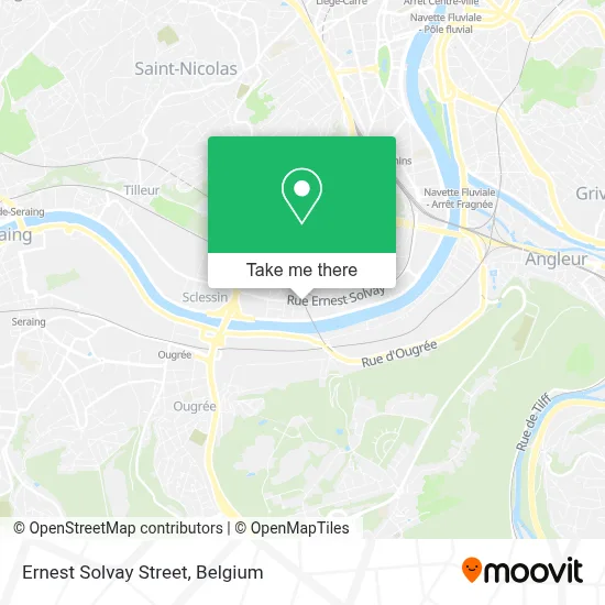 Ernest Solvay Street map