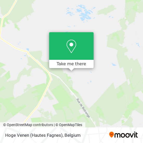 Hoge Venen (Hautes Fagnes) map