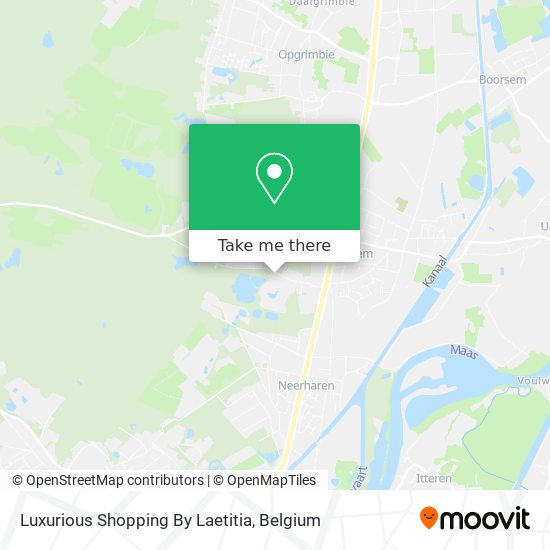 Luxurious Shopping By Laetitia map