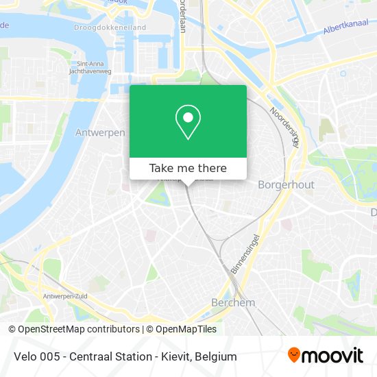 Velo 005 - Centraal Station - Kievit map