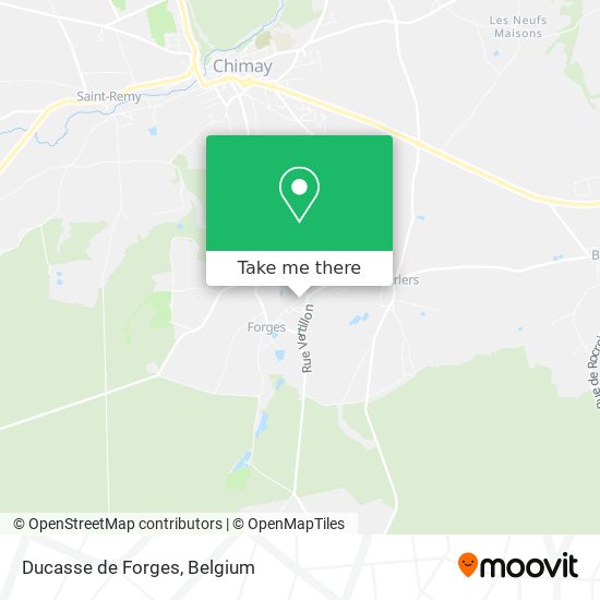 Ducasse de Forges map