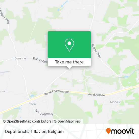 Dépôt brichart flavion map