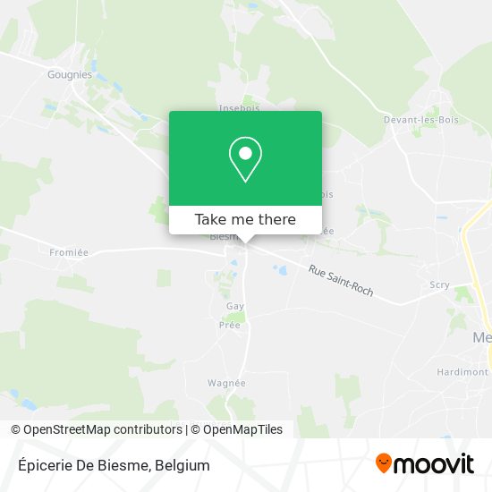 Épicerie De Biesme plan