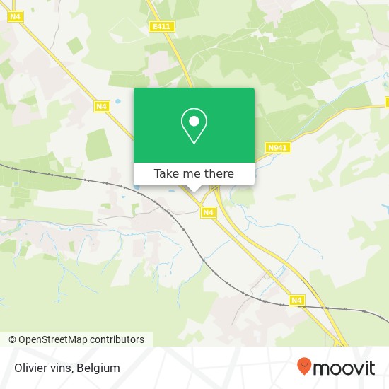 Olivier vins map