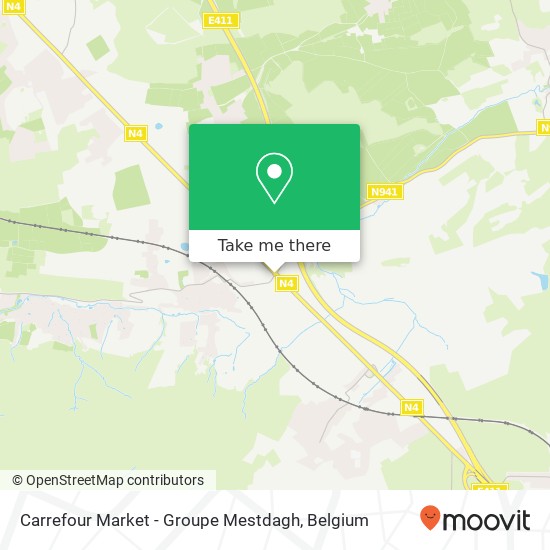 Carrefour Market - Groupe Mestdagh map