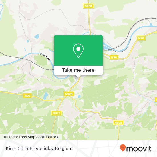 Kine Didier Fredericks map