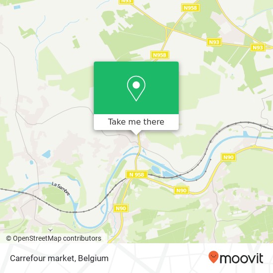 Carrefour market map