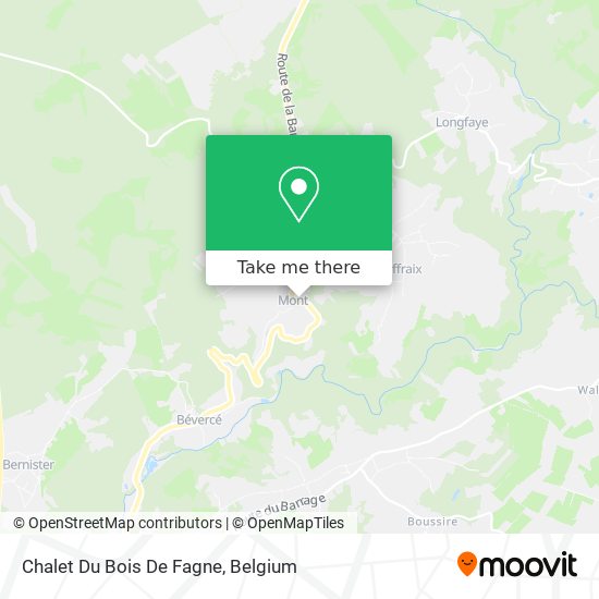 Chalet Du Bois De Fagne plan